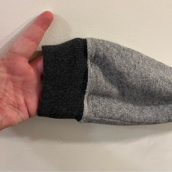 JACHS New York Oversized Size Large Gray Long Sleeve Sweater Men's Crewneck - Picture 3 of 5